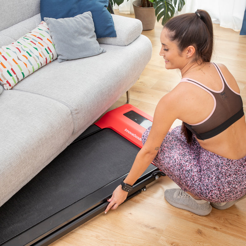 Tapis de Marche et de Course Pliable avec Haut-parleurs et Montre Télécommande Foljog InnovaGoods