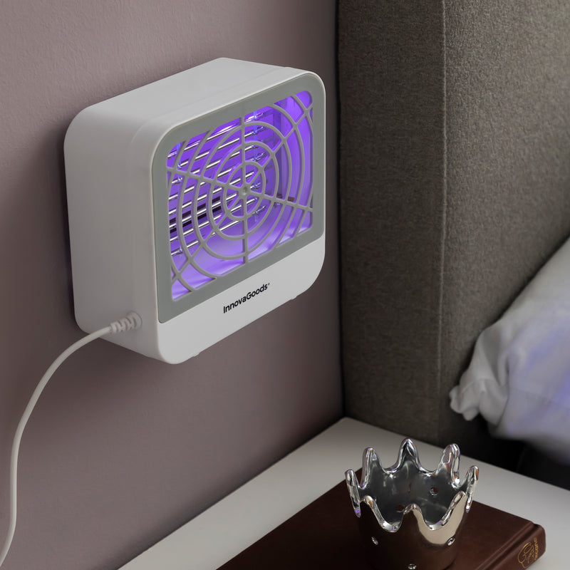 Lampe Anti-moustique avec Crochet Mural KL Box InnovaGoods