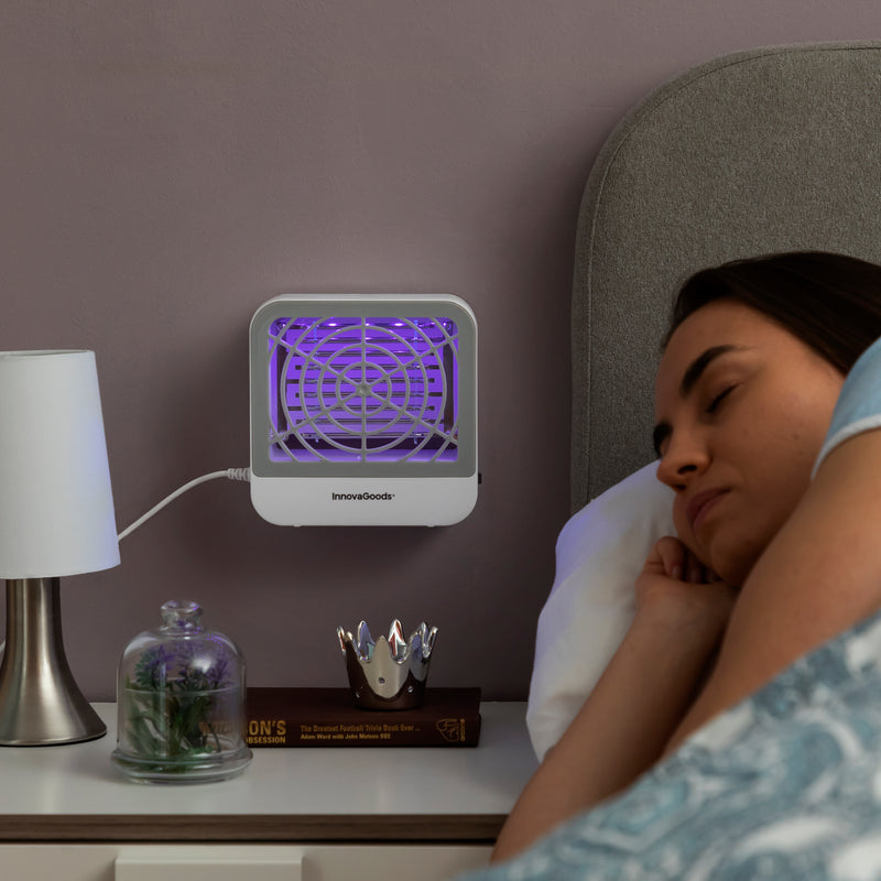 Lampe Anti-moustique avec Crochet Mural KL Box InnovaGoods