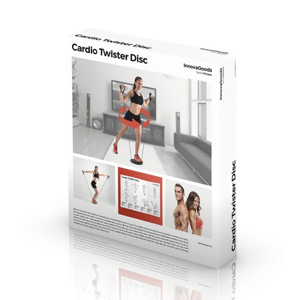 DISQUE ROTATIF DE CARDIO AVEC GUIDE D'EXERCICES INNOVAGOODS