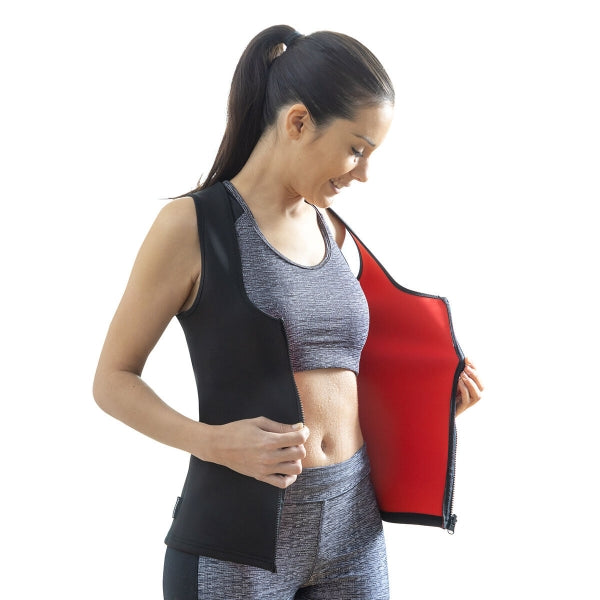 GILET DE SPORT AVEC EFFET SAUNA POUR FEMME VEHEAT INNOVAGOODS