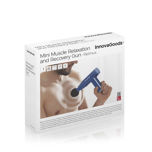 MINI-PISTOLET DE RELAXATION ET DE RÉCUPÉRATION MUSCULAIRE RELMUX INNOVAGOODS