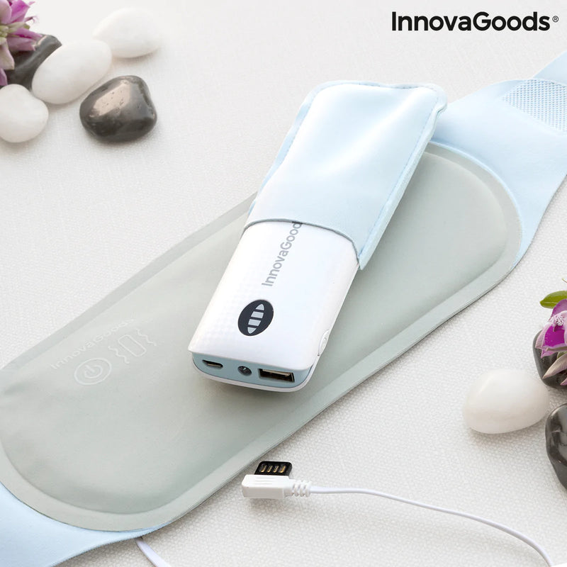 Ceinture de Massage Chauffante Sans-fil Rechargeable Beldisse InnovaGoods