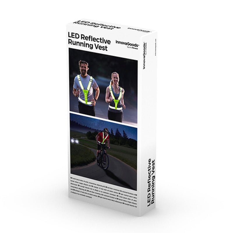 Harnais Réfléchissant avec LED pour Sportifs InnovaGoods
